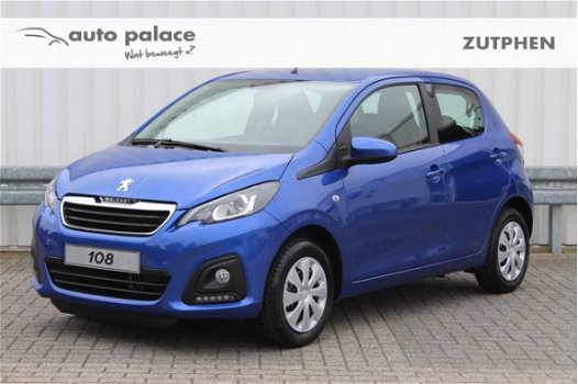 Peugeot 108 - 1.0 72pk 5drs Active AIRCO, BLUETOOTH - 1