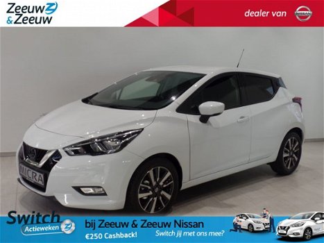 Nissan Micra - 1.0 IG-T TEKNA AUTOMAAT |NAVIGATIE| APPLE CARPLAY| BOSE SYSTEEM| - 1