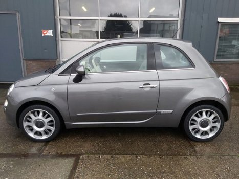 Fiat 500 - 1.2 Lounge, Airco, Panoramadak, Telefoon, 50.599km van de 1ste eigenaar - 1