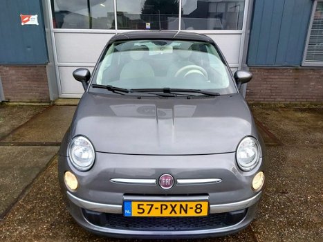 Fiat 500 - 1.2 Lounge, Airco, Panoramadak, Telefoon, 50.599km van de 1ste eigenaar - 1