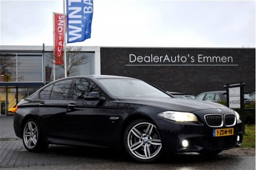 BMW 5-serie - 520d M PAKKET PANODAK LEDER NAVI TOP - 1