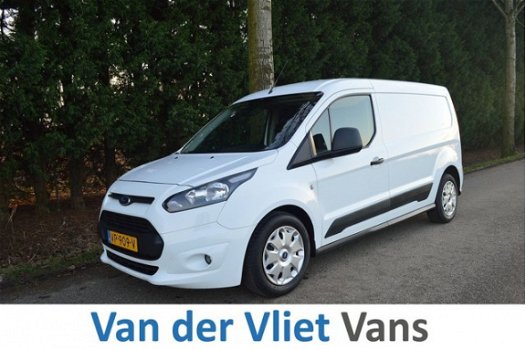 Ford Transit Connect - 1.6 TDCI 95pk Lengte 2 3-Zits Leaset €169 p/m, Navi+Camera, 3-Zitplaatsen, PD - 1