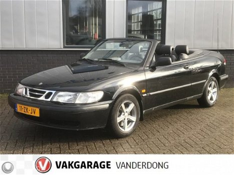 Saab 9-3 Cabrio - 2.0t S Nw APK |Elek. kap |Leer |Youngtimer - 1