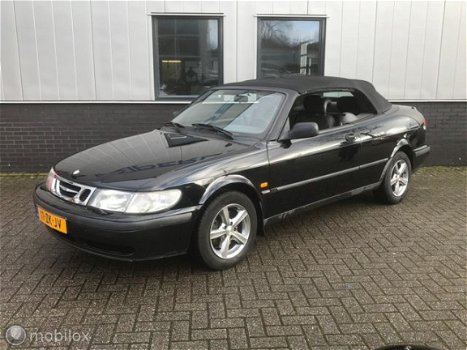 Saab 9-3 Cabrio - 2.0t S Nw APK |Elek. kap |Leer |Youngtimer - 1