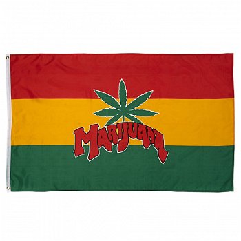 Vlag Marijuana , Rasta Vlag - 1