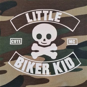 Baby Biker Kid Romper Camouflage - 2