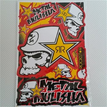 Sticker set Metal Mulisha - 1