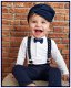NIEUW baby kostuumpje bruidsjonker pakje doop kleding bretels Compleet - 1 - Thumbnail