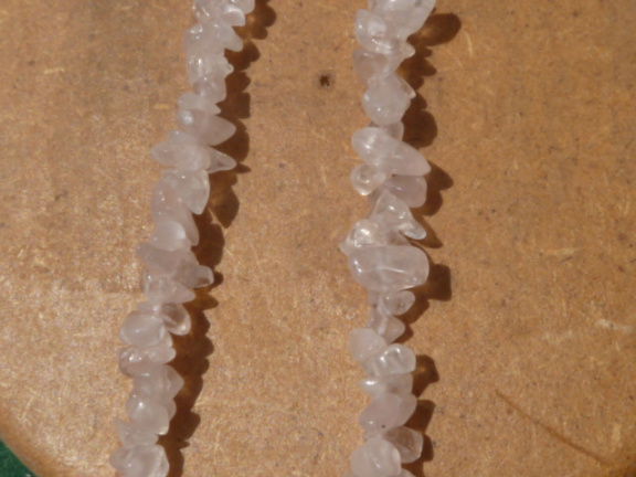 Ketting Rose kwarts - Afbeelding 2