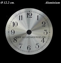 === Wijzerplaat = aluminium = nieuw === 30147
