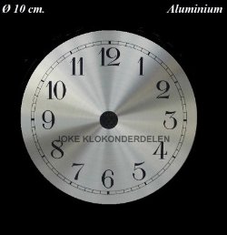 === Wijzerplaat = aluminium = nieuw === 30148