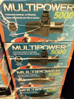 MultiPower 5000 Vuilwaterpomp 2 jaar garantie - 1