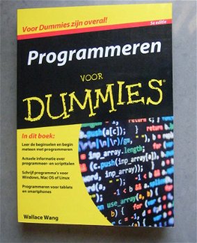 Programmeren voor dummies - 1