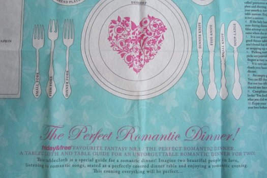 THE PERFECT ROMANTIC DINNER - TAFELKLEED - 2