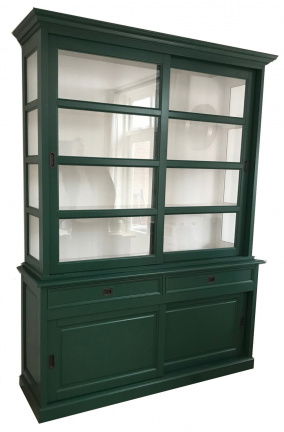 Buffetkast Putten speciaal rood - wit 260 x 50/40 x 240cm - nr. 1