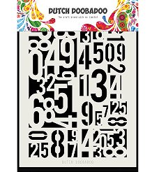 Dutch Doobadoo, Mask Art - Numbers