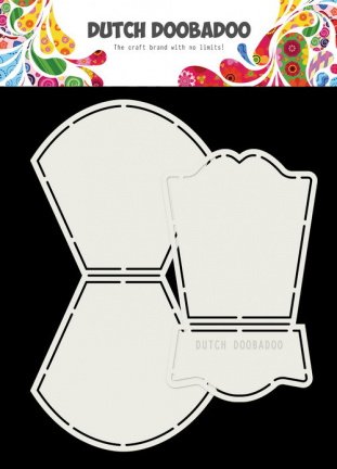 Dutch Doobadoo, Card Art - Wobble (2-delig) / Ledikant - nr. 1