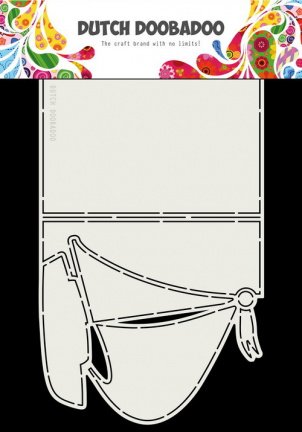 Dutch Doobadoo, Swing Card Art - Zeilboot - nr. 1