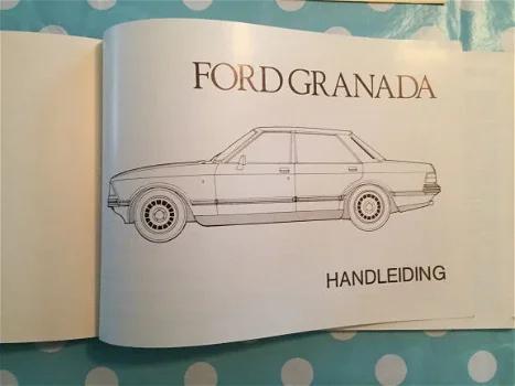 Boek: Ford Granada - Instructie Handboek (D313) - 2