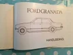 Boek: Ford Granada - Instructie Handboek (D313) - 2 - Thumbnail