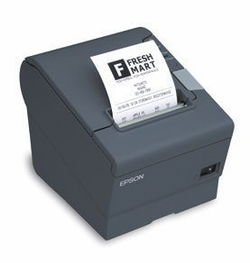 Epson TM-T88V USB WLAN zwart C31CA85033B1 bonprinter direct thermisch