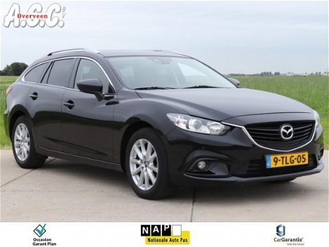 Mazda 6 Sportbreak - 2.2 Skylease Xenon Leer Navi Trekh - 1