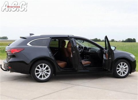 Mazda 6 Sportbreak - 2.2 Skylease Xenon Leer Navi Trekh - 1