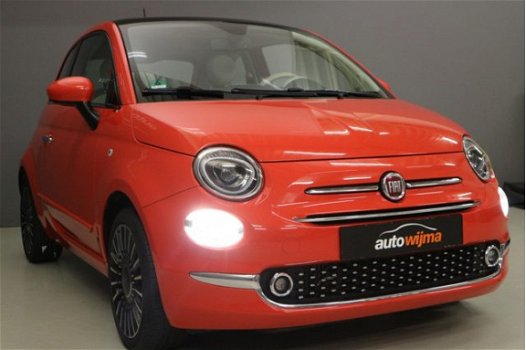 Fiat 500 - 0.9 TwinAir 105PK Lounge Navigatie, climate control, 16Inch L.M. velgen, 6versnellingen - 1