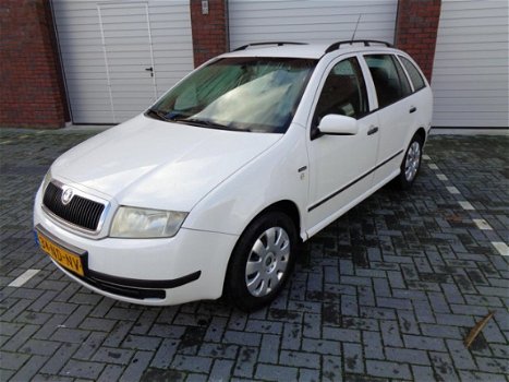 Skoda Fabia Combi - 1.9 TDI Creation Airco Wit 2003 - 1