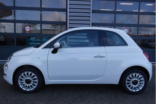 Fiat 500 - 1.2 Lounge Parkeersensoren Achter | Navi | Velgen | Cruise Control Reservewiel - 1