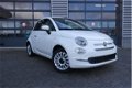 Fiat 500 - 1.2 Lounge Parkeersensoren Achter | Navi | Velgen | Cruise Control Reservewiel - 1 - Thumbnail