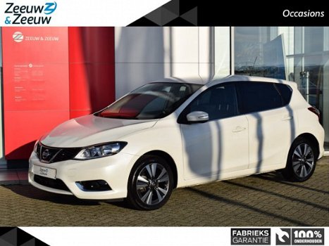 Nissan Pulsar - 1.2 DIG-T N-Vision AUTOMAAT 116PK | 1e Eigenaar | 100% Onderhouden | Trekhaak | Navi - 1