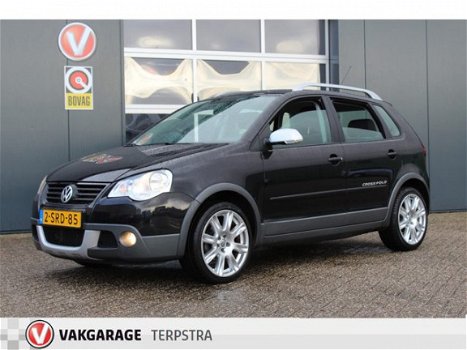 Volkswagen Polo - 1.4-16V Cross (81pk) Clima/ Elek.Pakket/ C.V. Afstand/ 16''LMV/ Dakrail/ Stoelverw - 1