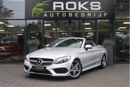 Mercedes-Benz C-klasse Cabrio - 180 AMG-Pakket/Navi/Pdc/Airscarf/Aircap/Led/18inch - 1