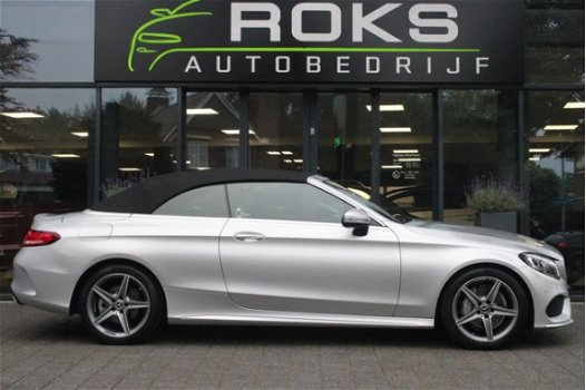 Mercedes-Benz C-klasse Cabrio - 180 AMG-Pakket/Navi/Pdc/Airscarf/Aircap/Led/18inch - 1