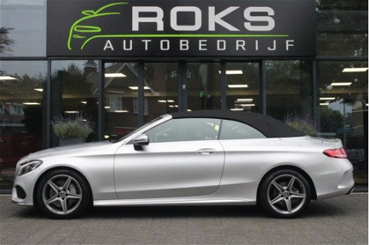 Mercedes-Benz C-klasse Cabrio - 180 AMG-Pakket/Navi/Pdc/Airscarf/Aircap/Led/18inch - 1