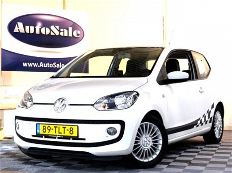 Volkswagen Up! - 1.0 High Up 1eEIGNR incl NAP NAVI BLUET AIRCO LMV '12 - 1