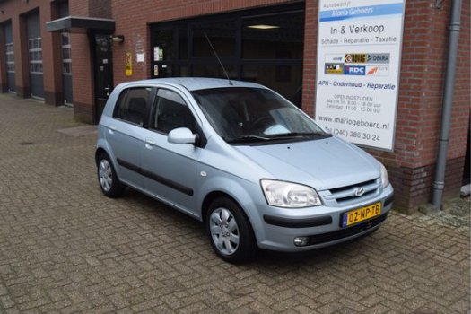 Hyundai Getz - 1.6i-16V GLS, 5drs, AUTOMAAT, AIRCO, EERSTE EIGENAAR - 1