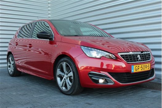 Peugeot 308 - 2.0 BLUE HDI 150PK 5-DRS GT-LINE AUTOMAAT / NAVI / LEDER / CLIMA / PDC / 17