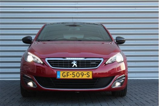 Peugeot 308 - 2.0 BLUE HDI 150PK 5-DRS GT-LINE AUTOMAAT / NAVI / LEDER / CLIMA / PDC / 17