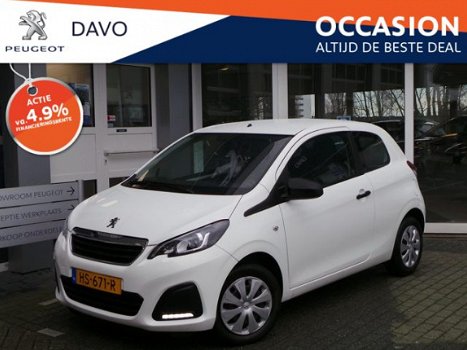 Peugeot 108 - 1.0 e-VTi 68pk 3D Junior RADIO + LED DAGRIJVERLICHTING - 1