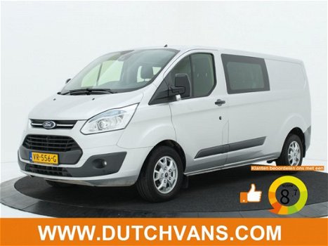 Ford Transit Custom - 2.2TDCI L2H1 Dubbele Cabine Airco / Cruise controle / Navigatie - 1