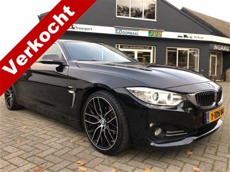 BMW 4-serie Coupé - 420i High Executive Automaat |Leder|Headup|Camera - 1