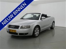 Audi A4 Cabriolet - 2.4 V6 170 PK AUT. YOUNGTIMER + SPORTSTOELEN / LEDER / STOELVERWARMING