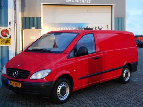 Mercedes-Benz Vito - 109 CDI 320 Lang Amigo / Airco / Apk t/m 17-01-2021 / Trekhaak / 96Pk - 1