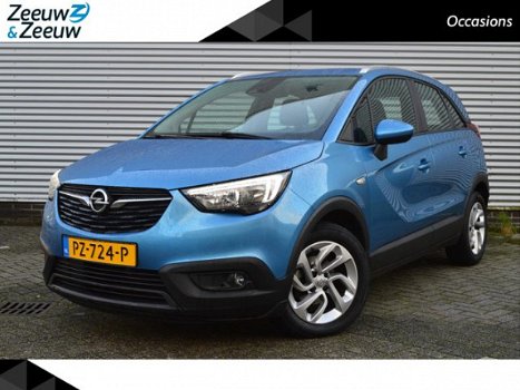 Opel Crossland X - 1.2 Online Edition *Zeer nette auto* 1e eigenaar* Dealer onderhouden* Zeeuw & Zee - 1