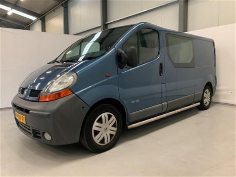 Renault Trafic - 2.5 dCi L2 H1 DC / Dubbel Cabine / 6 Pers. / Airco - 1