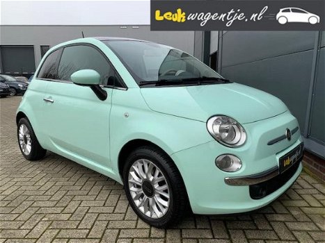 Fiat 500 - 1.2 Lounge * vijf () dealerbeurten * 44.500 km - 1