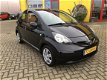 Toyota Aygo - 1.0-12V + Zwart 2008 Airco Stuurbekr. 5-drs NAP - 1 - Thumbnail