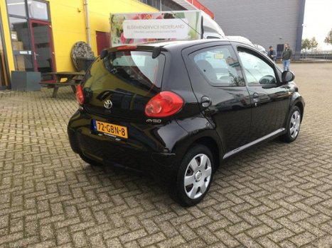 Toyota Aygo - 1.0-12V + Zwart 2008 Airco Stuurbekr. 5-drs NAP - 1